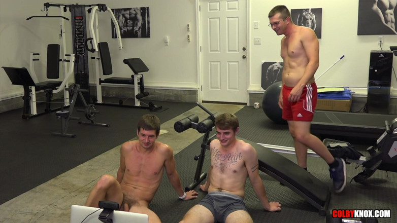 Colby Knox: Zabawa na siłowni z Willy T. -oklep-
