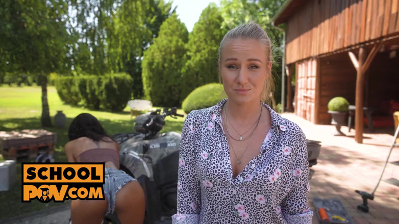 AcademyPOV: POV - Dyscyplinuje smaczną hebanową dziwkę Lia Lin ze swoim twardym...