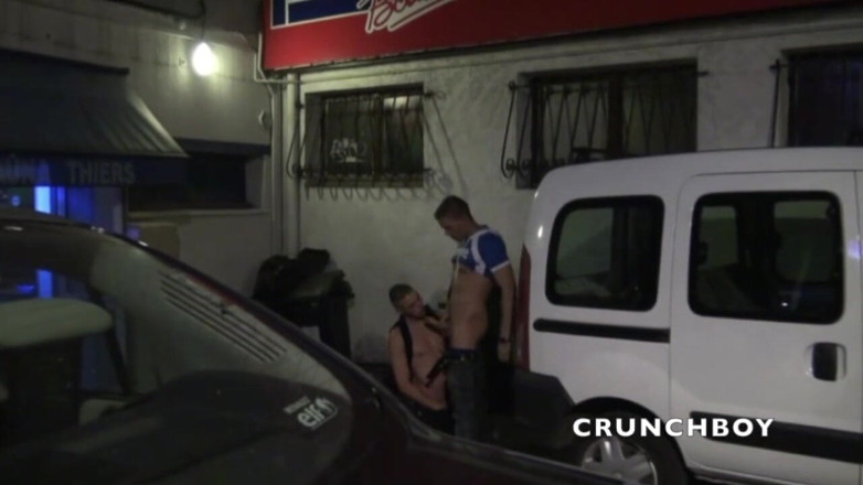 Crunch Boy: Amazing sex in exhib street risky with Jordan Fox