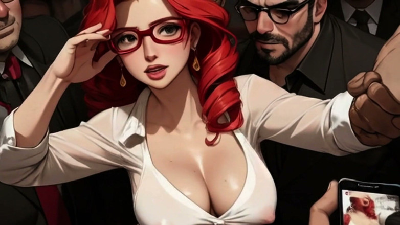 Spicy Toons: Awek seksi berumur 18 tahun menghisap dan berkongkek di Pertunjukan Punks...
