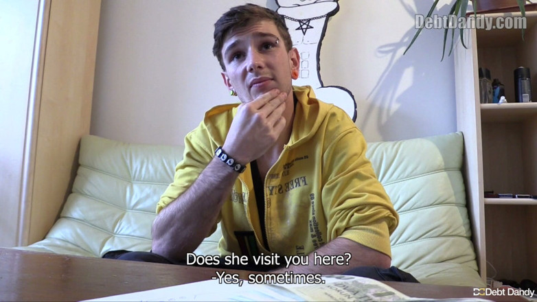 Twink pop studio: Twink Pop - Debt Dandy obliga al chico delgado a follar...