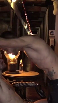 Straight Fucked Raw in Sauna by Kevin David