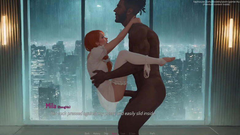 PORNGAME4U: Roztomilá služka Mila dostane tvrdě naloženo velkým černým ptákem (BBC) - Mila Ai -...