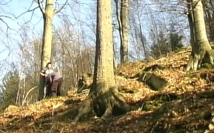 Gay 90's Vintage Porn: Stomende mannelijke zoensessie #2