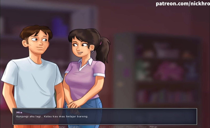 Cartoon Universal: Summertime saga deel 132 (Indonesische sub)