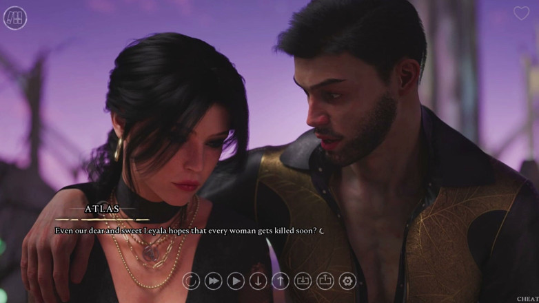 3D Cartoon Porn: 七つの領域 71 - レヤラ・ナヤ・カリとアトラスが見えない壁を破る