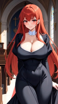 Tlustá zrzka Křesťanská MILF degradována u pastorových nohou - Tajné kostelní uctívání nohou Asmr