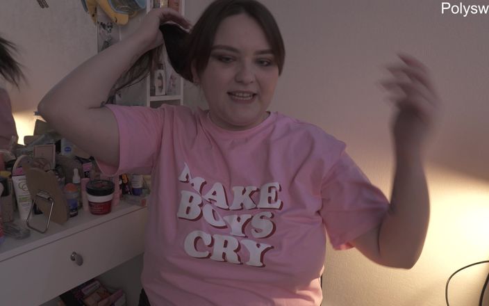 Polly Sweet: JOI CEI POV Instrukcja dla mojej suki sissy Training Eng