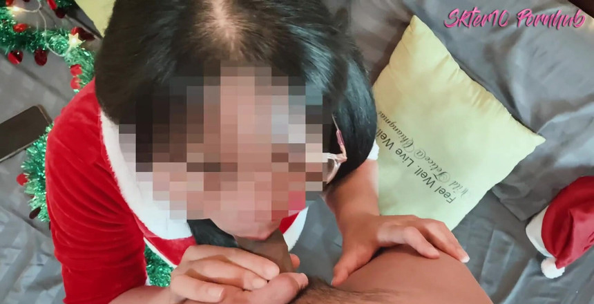 18_honey: Veselé Vánoce paní. Santa Claus kouření