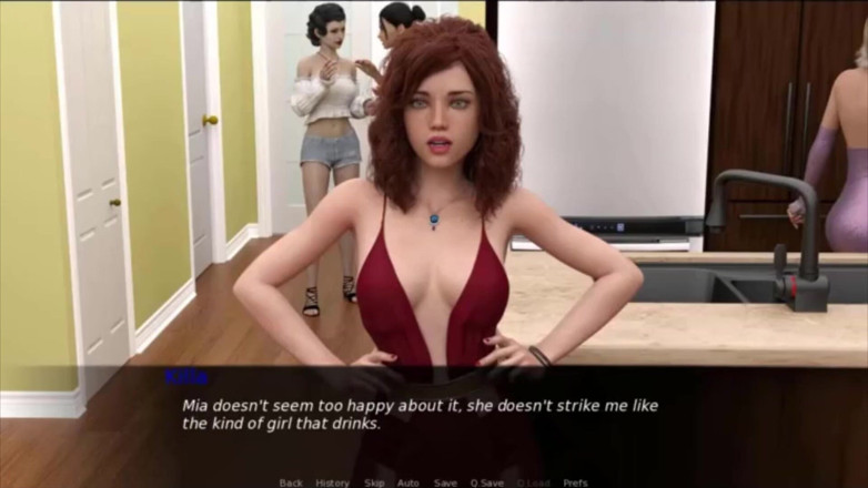 Visual Novels: Pine falls part 24