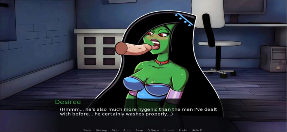 Hentai World: Amity Park口交 Desiree