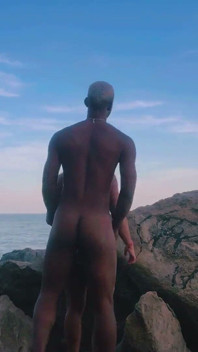 Mi novia trans en la playa