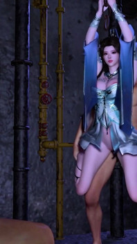 Model Xun Er 3D dengan kejutan besar - animasi 3D