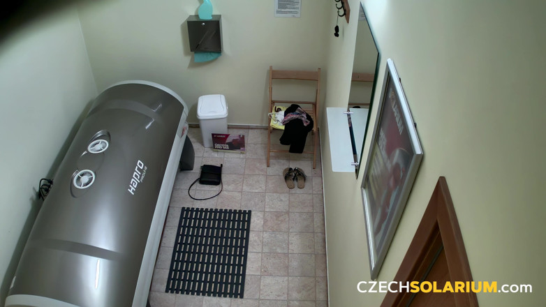 Czech Solarium: Czech Solarium 329: Modelka w solarium