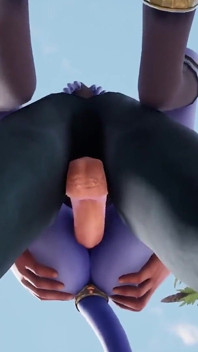 Elf Fucking a Draenei Girl in the Land of Azeroth - Warcraft Porn Parody
