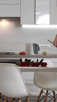 Horny 53 Year Old Mature MILF Iris Masturbates in the Kitchen
