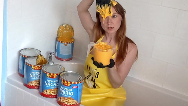 Lily kink: Nacho Pvc Apron Wam with Shower and Clean up