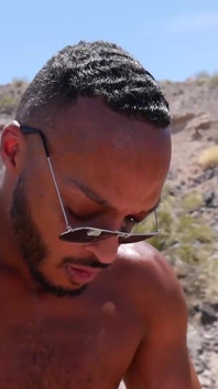 Black Dillon Diaz barebacks Riley Mitchel