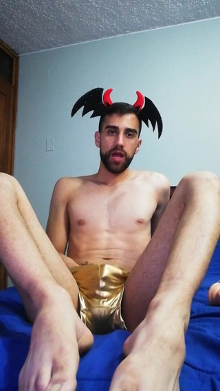 LuckyGuyLover: Štíhlý chlap ukazuje show