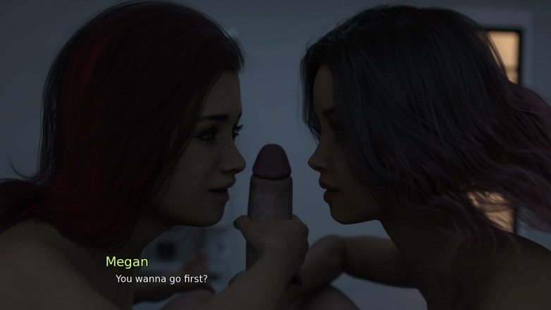 Porn Game Maniac: Unexpected Sex in the Bedroom with a Big Ass Girls
