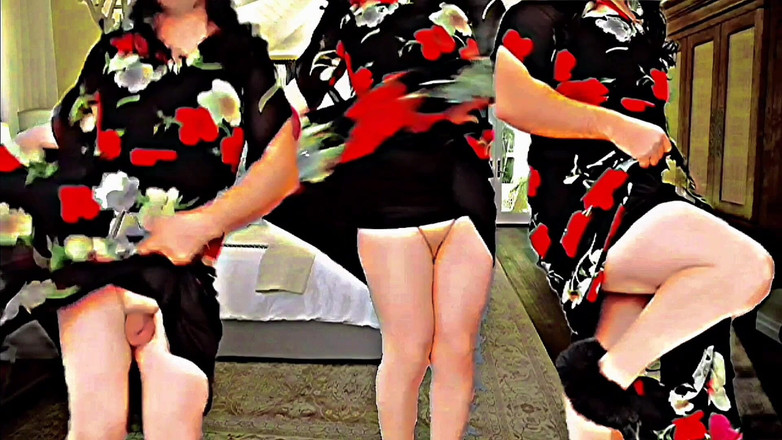 Kitty_Cross: Crossdresser Model Magic: Dançando com Grace