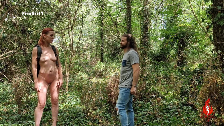 Firegirl80: Billy Shag Awek Naturist di dalam hutan