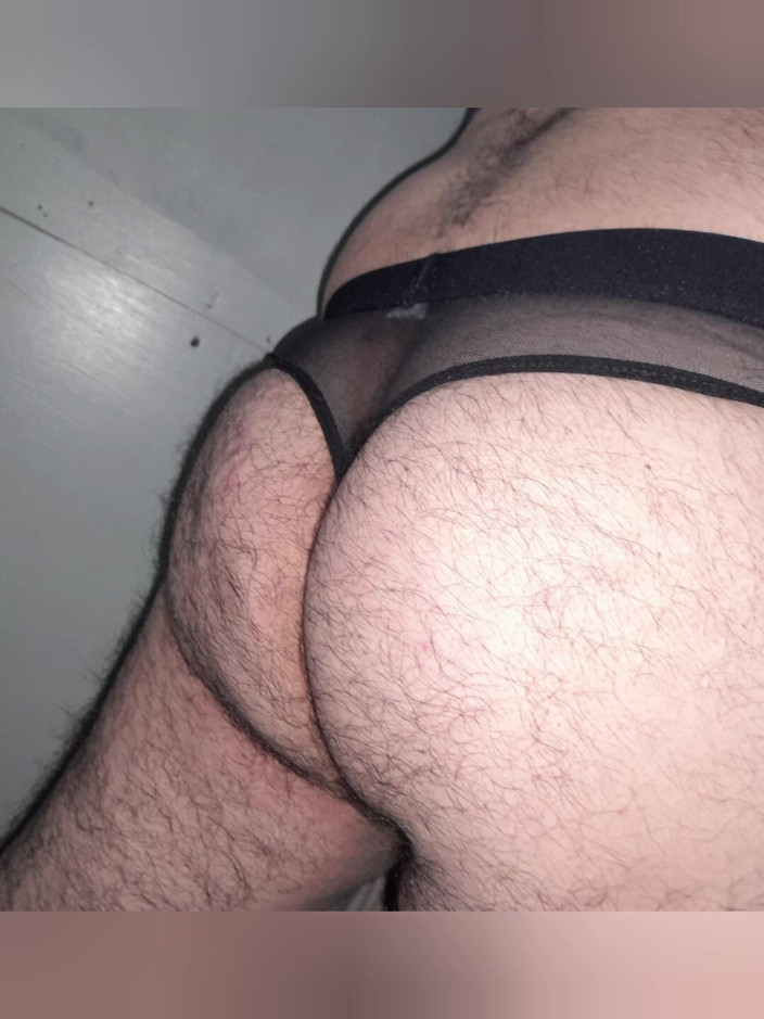 Davidandrexxx: Гарна мастурбація, поки я не досягну оргазму в прозорій чорній нитці