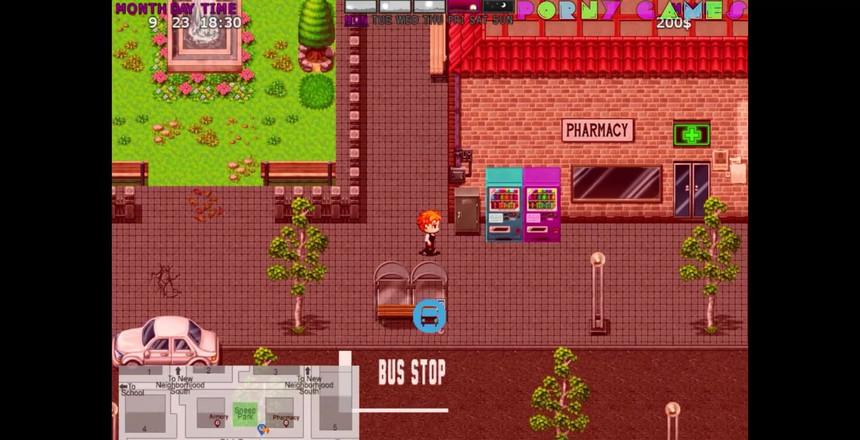 Porny Games: मेरा नया जीवन: revamp - अच्छी कसरत (12)