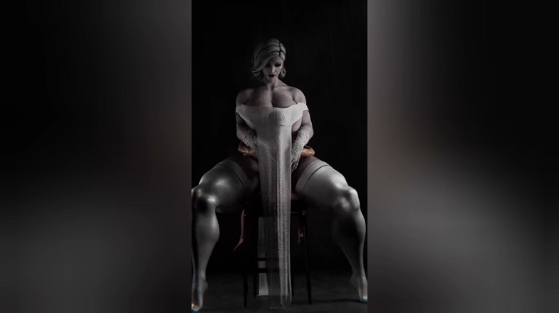 Divide XXX: Ai3d MILF - Lady Dimitrescu Close up Ride