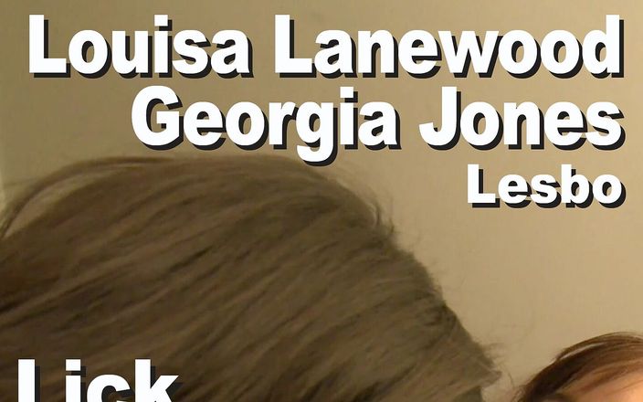 Edge Interactive Publishing: Georgia Jones &amp;amp;Louisa Lanewood lesbo slickar rosa dildo GMBB31390