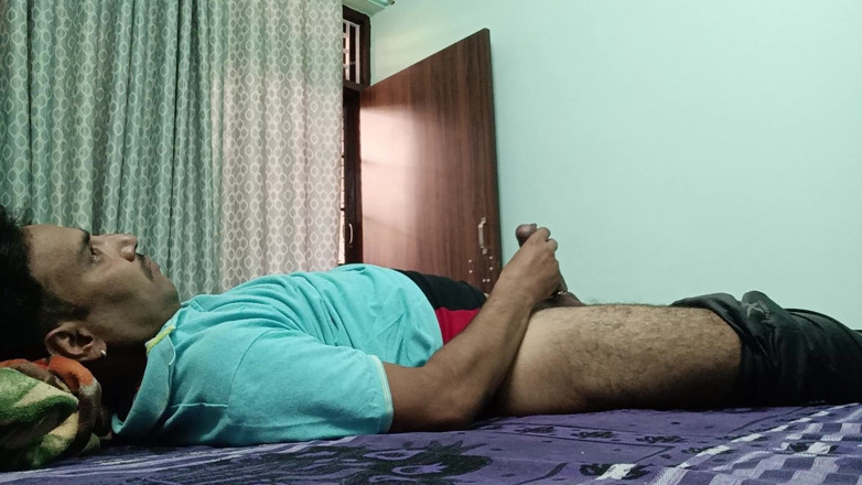 Rajasthani-old-lover: Indische Desi-man seks en show doucheschoen en masterbation