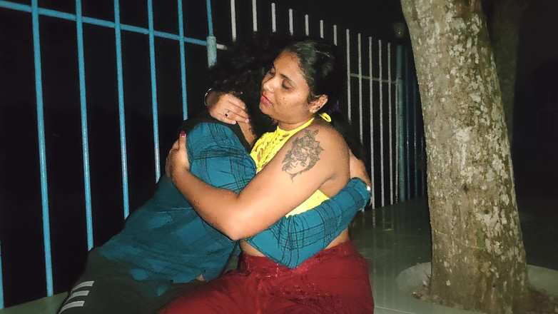 Vaigavarun45: Outdoor Sex Near River in Night, Mallu Couple Romantic Fuck...