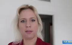 Eva Engel: recepționerul hotelului cere futai fără prezervativ