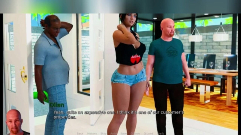 3DXXXTEEN2 Cartoon: Anna schiet haar eerste porno-mercial. 3D porno tekenfilmseks