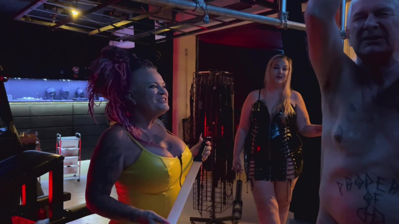 Domina Dark: Double Domme Session with BBW Mistress