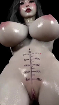 3D Huge Boobs Slut Naked Her Perfect Boobs
