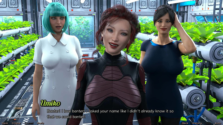 Dirty GamesXxX: Stranded In Space: seznamte se s holkami. Díl 2