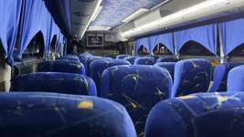 I Suck an Unknown Passenger on a Real Bus and He Cums in My Mouth