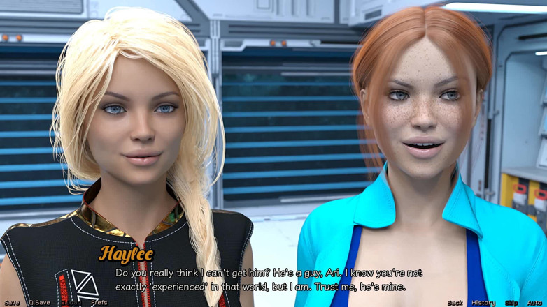 Dirty GamesXxX: Stranded In Space: seznamte se s holkami. Díl 2