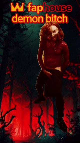 Demon Bitch: Hot Horny Demon Bitch Warms up with a Sexy Dance