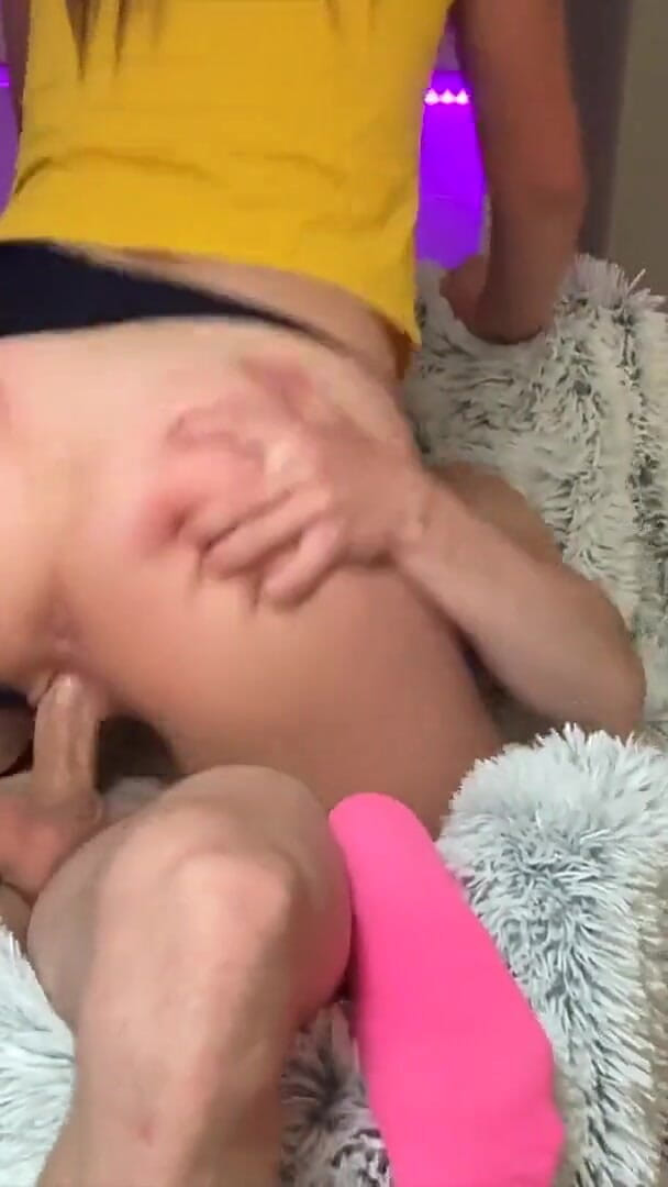 A Beauty with a Big Ass Jumps Astride a Penis (Addy_broke)