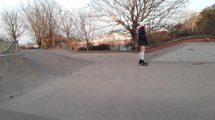 The Midnight Minx: Themidnightminx skate park x