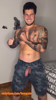 My Big Military Cock Cums with No Touch