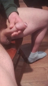 Squirting a Looong Cum After Edging Hard
