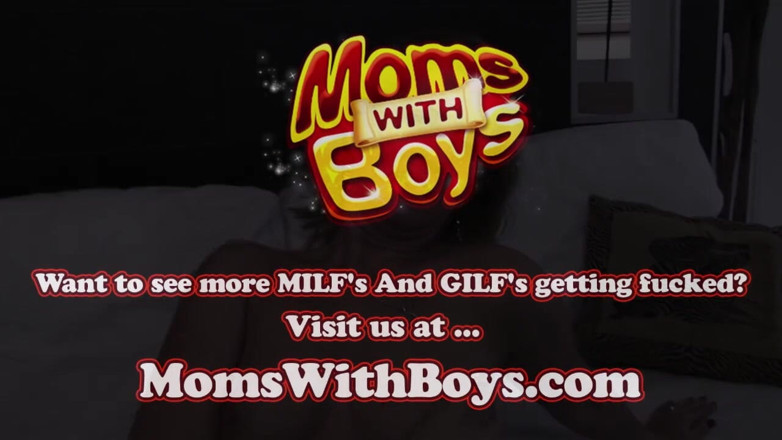 Moms With Boys: Mature Stepmom catches stepson masturbating