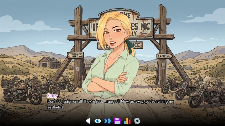 Dirty GamesXxX: Cuck Tales: the Bikers and the Hot Chicks - Episode 10