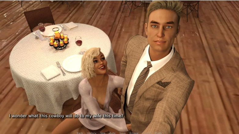 XXX Games Bunk: 私のホットワイフ - ゲームプレイ - ロールプレイ - 妻が雄牛にスタンド・アンド・キャリーのポジションでファックされる