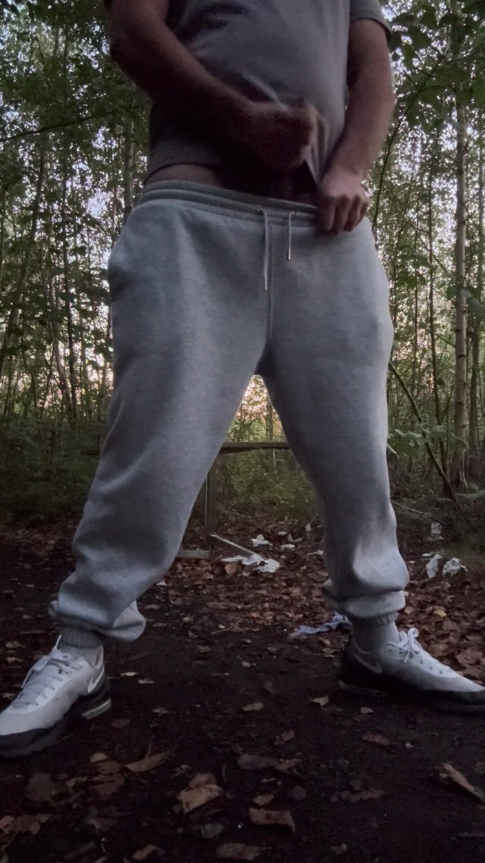 Growing teddy: Dropped a Load in the Woods