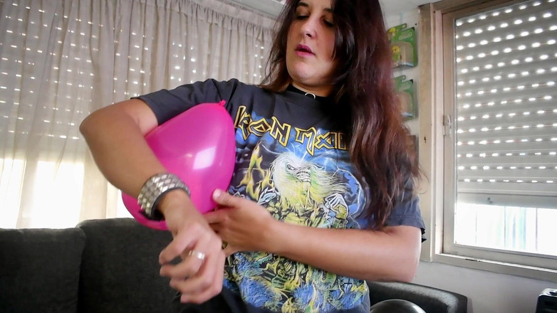 Bunny Looner: Metal Girl Pop Všechny balónky před párty - Bunny Looner