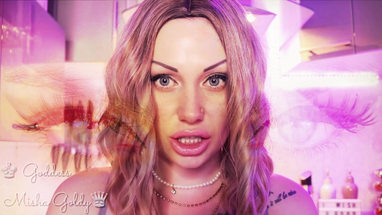 Goddess Misha Goldy: Ti piace pagare per essere detto di annusare e masturbarti!...